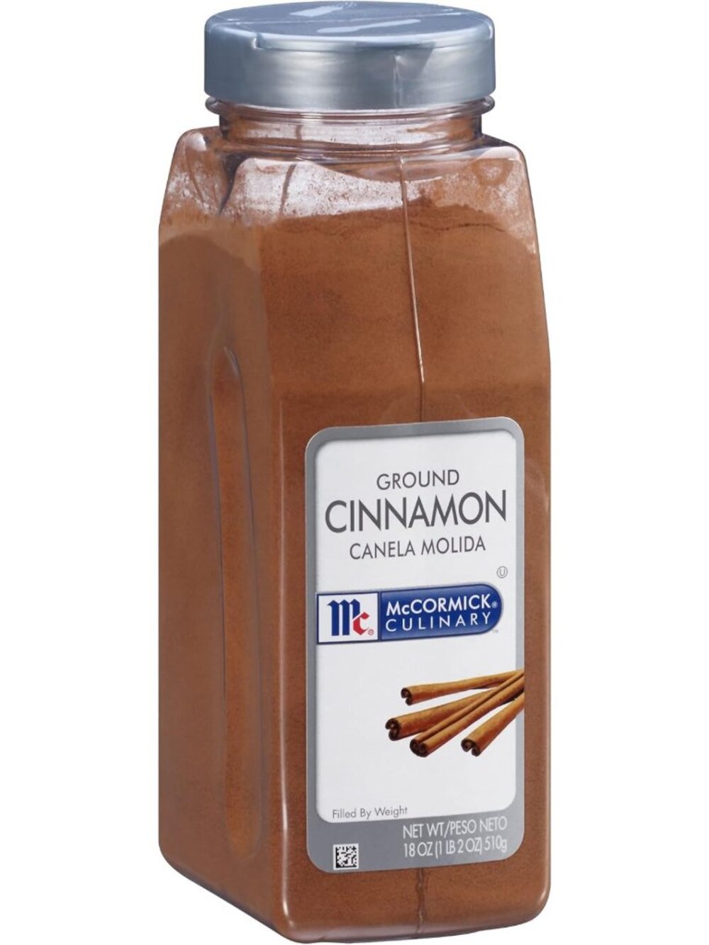 Pure Ground Cinnamon Powder - 18 oz Container for Baking, Cooking & Desserts